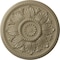 Ekena Millwork Edinburgh Ceiling Medallion (Fits Canopies up to 5 1/4"), Hand-Painted Gobi Desert, 18"OD x 1 3/4"P CM18EDGDF - alternate 1